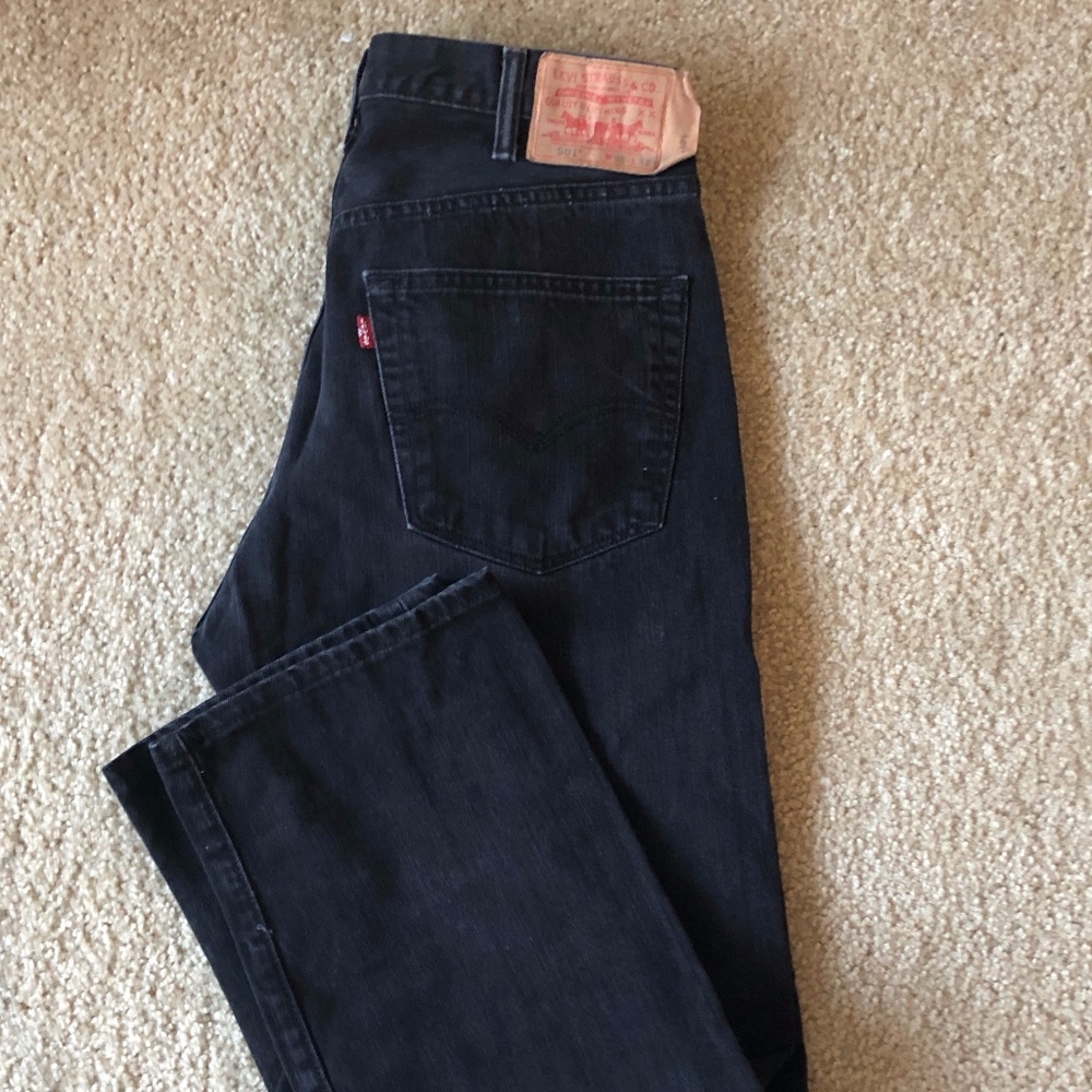 Men's Levi Jeans Black SOLD